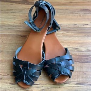Mossimo Black Flat Sandals